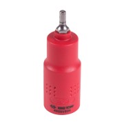 KING TONY Насадка (бита) торцевая диэлектрическая 1/2", HEX, 4 мм, L = 75 мм