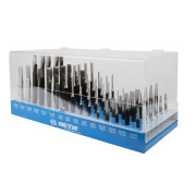 Стенд с зубилами, кернерами, выколотками и бородками, 90 предметов KING TONY 1090PR1