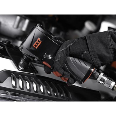 MIGHTY SEVEN Гайковерт пневматический ударный 1/2", 610 Нм, укороченный MIGHTY SEVEN Гайковерт пневматический ударный 1/2", 610 Нм, укороченный