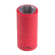 KING TONY Головка торцевая диэлектрическая шестигранная 1/2", 16 мм