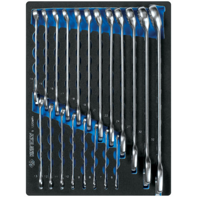 Набор комбинированных ключей, ложемент, 20 предметов KING TONY 9-1220MRV Набор комбинированных ключей, ложемент, 20 предметов KING TONY 9-1220MRV