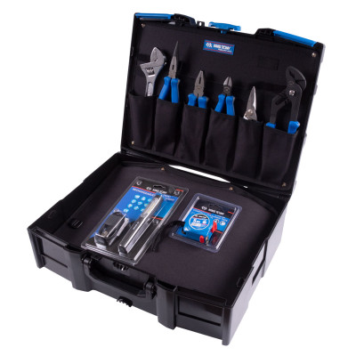 KING TONY Набор инструментов универсальный, пластиковый ящик, 112 предметов KING TONY Набор инструментов универсальный, пластиковый ящик, 112 предметов