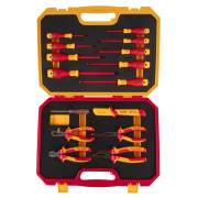 TOLSEN Набор инструментов диэлектрических, универсальный, 15 предметов