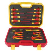 TOLSEN Набор инструментов диэлектрических, универсальный, 15 предметов