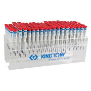 Стенд с прецизионными отвертками, серии 1431, 1432, 1433, 114 предметов KING TONY 31419MR