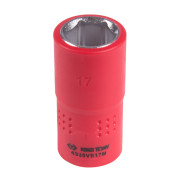 KING TONY Головка торцевая диэлектрическая шестигранная 1/2", 17 мм