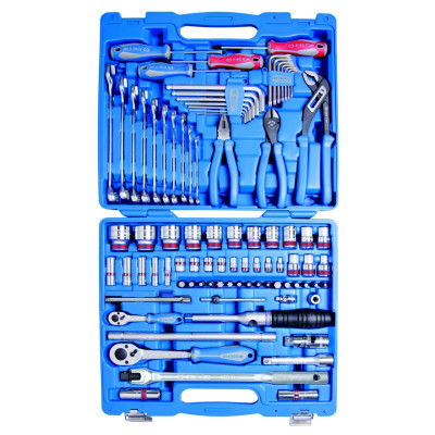 KING TONY Набор инструментов универсальный, дюймовый, 87 предметов KING TONY Набор инструментов универсальный, дюймовый, 87 предметов