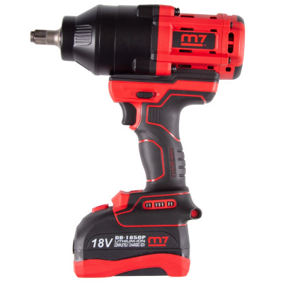 MIGHTY SEVEN Гайковерт аккумуляторный ударный 1/2", 1700 Нм, 18 В, кейс MIGHTY SEVEN Гайковерт аккумуляторный ударный 1/2", 1700 Нм, 18 В, кейс
