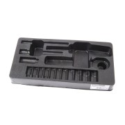 Ложемент для наборов торцевых головок 2516MR, 2516SR, PVC KING TONY 84251610B