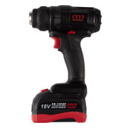 MIGHTY SEVEN Аккумуляторный термофен,18 В, 7 предметов