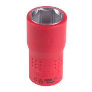 KING TONY Головка торцевая диэлектрическая шестигранная 1/2", 18 мм