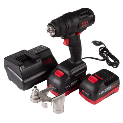 MIGHTY SEVEN Аккумуляторный термофен,18 В, 7 предметов MIGHTY SEVEN Аккумуляторный термофен,18 В, 7 предметов