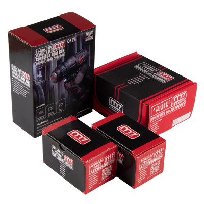 MIGHTY SEVEN Аккумуляторный термофен,18 В, 7 предметов MIGHTY SEVEN Аккумуляторный термофен,18 В, 7 предметов