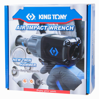 KING TONY Гайковерт пневматический ударный 1/2", 1288 Нм KING TONY Гайковерт пневматический ударный 1/2", 1288 Нм