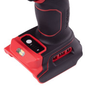 MIGHTY SEVEN Гайковерт аккумуляторный ударный 1/2", 1700 Нм, 18 В, кейс, в комплекте фонарь