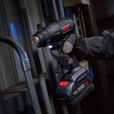 MIGHTY SEVEN Аккумуляторный термофен,18 В, 7 предметов MIGHTY SEVEN Аккумуляторный термофен,18 В, 7 предметов