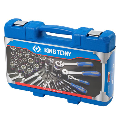 KING TONY Набор инструментов универсальный, 96 предметов KING TONY Набор инструментов универсальный, 96 предметов
