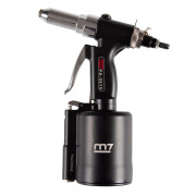 MIGHTY SEVEN Пневмогидравлический заклепочник для заклепок диаметром 2,4 до 6,4 мм, пневмоудержание заклепки