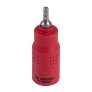 KING TONY Насадка (бита) торцевая диэлектрическая 1/4", HEX, 3 мм, L = 54 мм