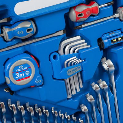 KING TONY Набор инструментов универсальный, 143 предмета KING TONY Набор инструментов универсальный, 143 предмета