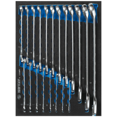 Набор комбинированных ключей, ложемент, 20 предметов KING TONY 9-12D20MRV Набор комбинированных ключей, ложемент, 20 предметов KING TONY 9-12D20MRV