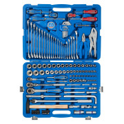 KING TONY Набор инструментов универсальный, 143 предмета