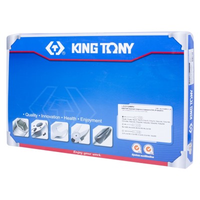 Набор отверток, ложемент, 24 предмета KING TONY 9-31124MRV Набор отверток, ложемент, 24 предмета KING TONY 9-31124MRV