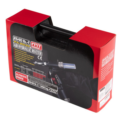 MIGHTY SEVEN Пневмогидравлический заклепочник для заклепок диаметром 3,2 до 6,4 мм MIGHTY SEVEN Пневмогидравлический заклепочник для заклепок диаметром 3,2 до 6,4 мм