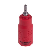 KING TONY Насадка (бита) торцевая диэлектрическая 1/4", HEX, 4 мм, L = 54 мм