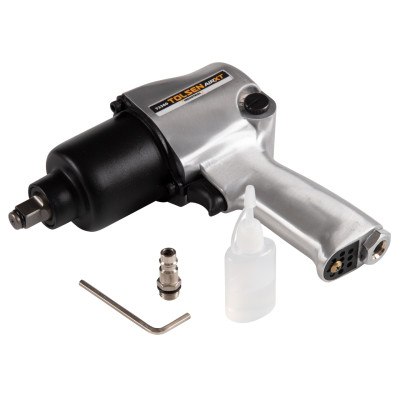 TOLSEN Гайковерт пневматический ударный 1/2", 680 Нм TOLSEN Гайковерт пневматический ударный 1/2", 680 Нм