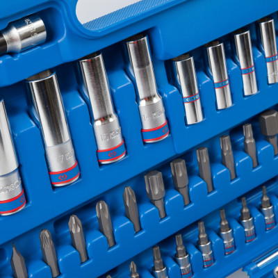 KING TONY Набор инструментов универсальный, 110 предметов KING TONY Набор инструментов универсальный, 110 предметов