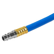 KING TONY Шланг пневматический на автоматической катушке 8х12 мм, 10 м, полиуретановый, резьба 1/4"