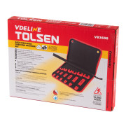 TOLSEN Набор инструментов диэлектрических, 6 предметов, в футляре на молнии
