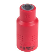 KING TONY Головка торцевая диэлектрическая шестигранная 1/2", 10 мм