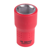 KING TONY Головка торцевая диэлектрическая шестигранная 1/2", 20 мм