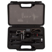 MIGHTY SEVEN Пневматическая ленточная шлифовальная машина, 16 000 об/мин, 4 насадки, кейс