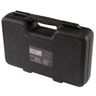 MIGHTY SEVEN Пневматическая ленточная шлифовальная машина, 16 000 об/мин, 4 насадки, кейс MIGHTY SEVEN Пневматическая ленточная шлифовальная машина, 16 000 об/мин, 4 насадки, кейс