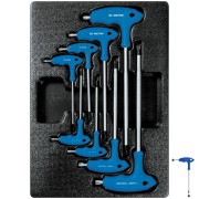 Набор L-образных ключей Torx, ложемент, 8 предметов KING TONY 9-22308TR