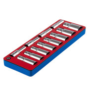 Набор глубоких головок 1/2”, шестигранные, ложемент, 12 предметов МАСТАК 5-014012