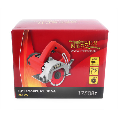ЦИРКУЛЯРНАЯ ПИЛА ПО КАМНЮ MESSER M125-PRO ЦИРКУЛЯРНАЯ ПИЛА ПО КАМНЮ MESSER M125-PRO