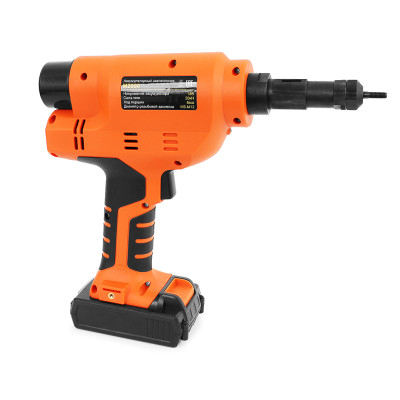 Аккумуляторный резьбовой заклепочник MESSER M2000 (М6) с двумя Li-Ion аккумуляторами Аккумуляторный резьбовой заклепочник MESSER M2000 (М6) с двумя Li-Ion аккумуляторами