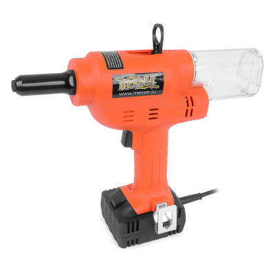 Аккумуляторный вытяжной заклепочник MESSER M4000 с возможностью работы от сети 220В Аккумуляторный вытяжной заклепочник MESSER M4000 с возможностью работы от сети 220В