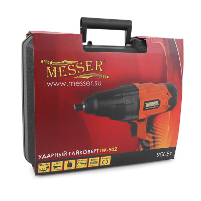 Гайковерт сетевой ударный MESSER IW-502 Гайковерт сетевой ударный MESSER IW-502