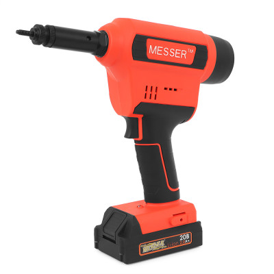 Аккумуляторный резьбовой заклепочник Messer M3000 с электронной системой настройки сжатия и счетчиком Аккумуляторный резьбовой заклепочник Messer M3000 с электронной системой настройки сжатия и счетчиком