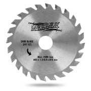 Диск 85х15х1,2х0,8 мм 24Т ТСТ по дереву для циркулярной мини-пилы MESSER М200