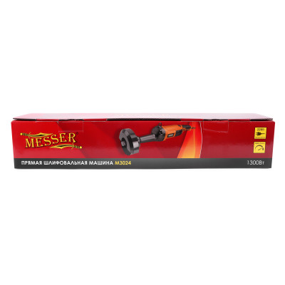 Прямая шлифовальная машина MESSER M3024 1300Вт М14 5000 об/мин Прямая шлифовальная машина MESSER M3024 1300Вт М14 5000 об/мин