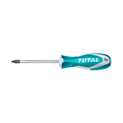 Отвертка крестовая PH1 75 мм TOTAL THT26PH1075 Отвертка крестовая PH1 75 мм TOTAL THT26PH1075