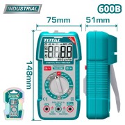 Мультиметр цифровой TOTAL TMT536002