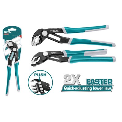 Клещи переставные 250 мм TOTAL THTJ381006 Клещи переставные 250 мм TOTAL THTJ381006
