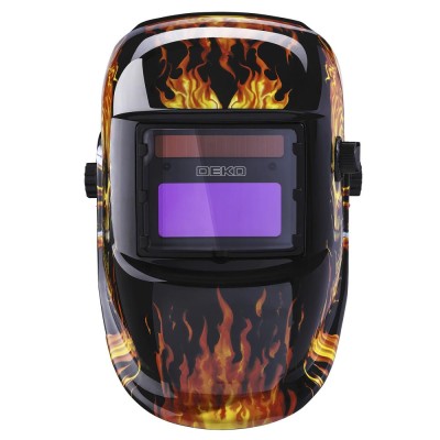 Маска сварочная хамелеон DEKO DKM FIRE Premium Маска сварочная хамелеон DEKO DKM FIRE Premium